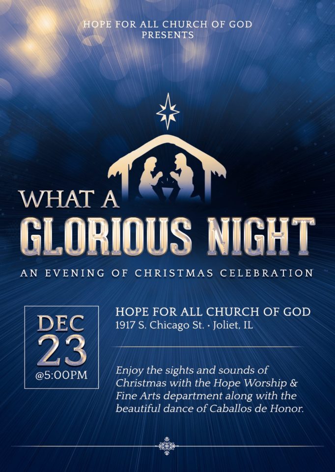 What A Glorious Night | | Hope For All Church Of God